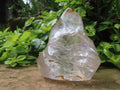 Polished Clear Quartz Flame x 1 From Ambatondrazaka, Madagascar