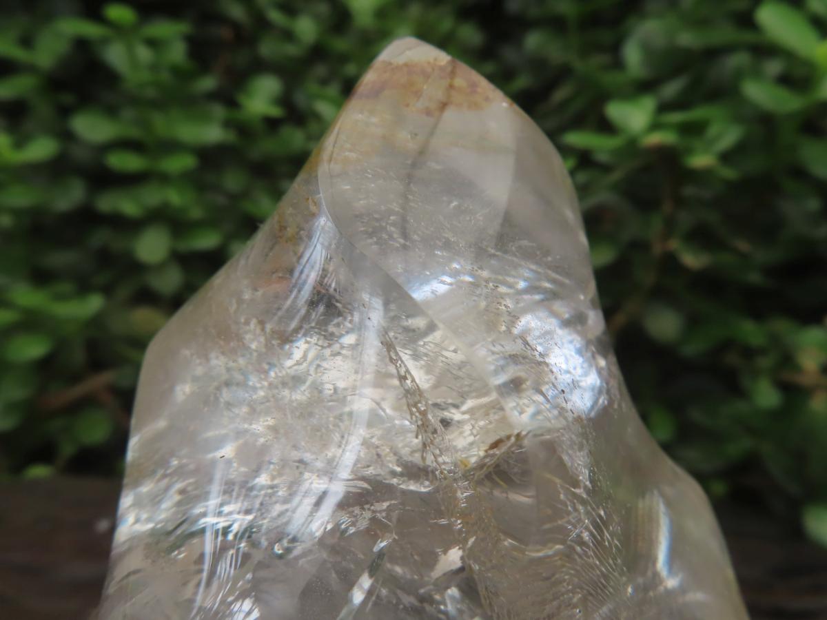 Polished Clear Quartz Flame x 1 From Ambatondrazaka, Madagascar