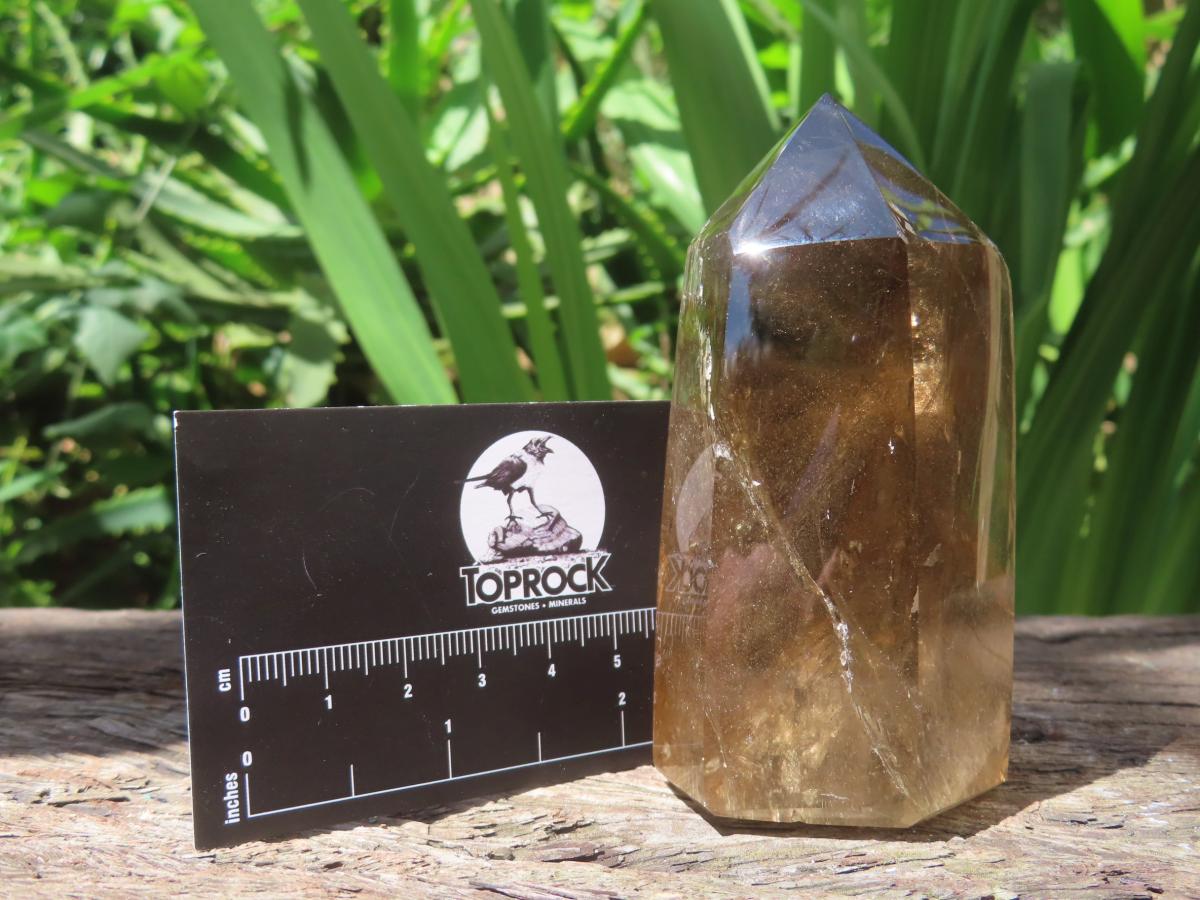 Polished Smokey Quartz Crystal x 1 From Madagascar