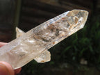 Natural Crisscross Smokey Quartz With Enhydro x 1 From Brandberg Namibia