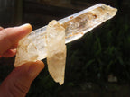 Natural Crisscross Smokey Quartz With Enhydro x 1 From Brandberg Namibia