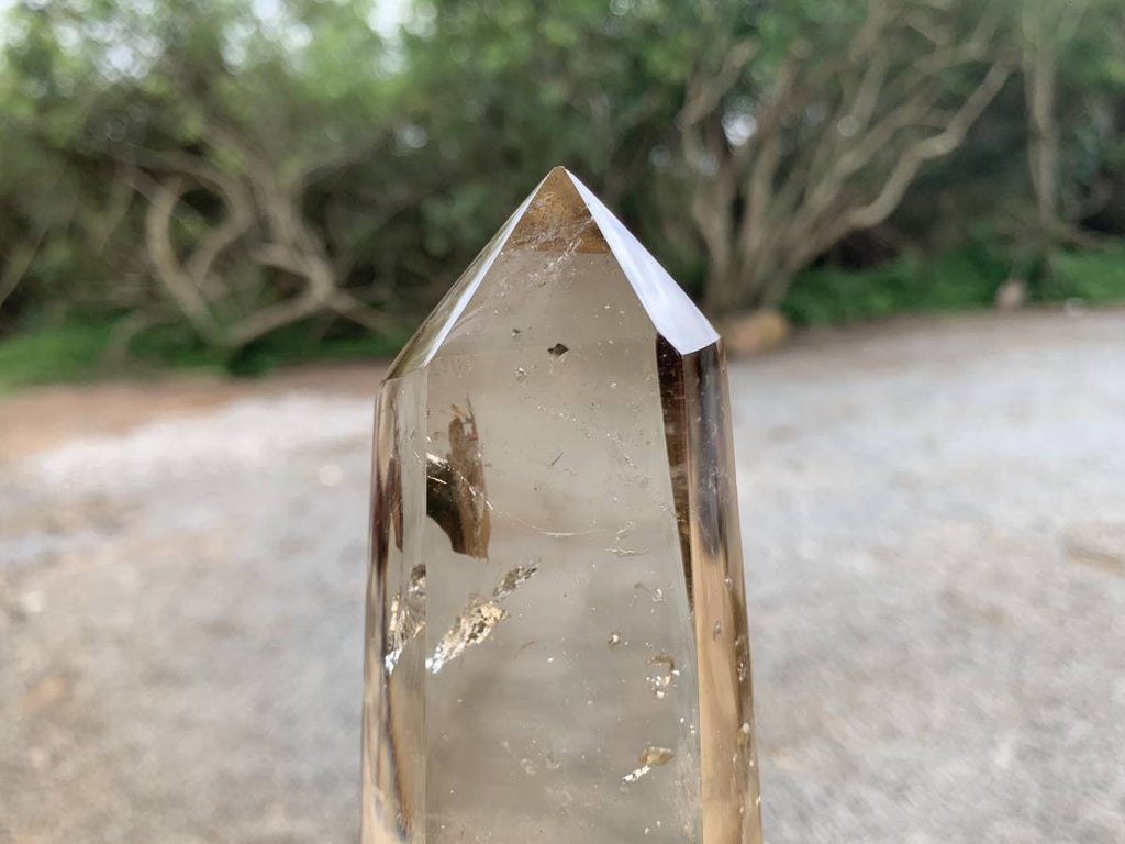 Polished Clear Citrine Crystal x 1 From Madagascar