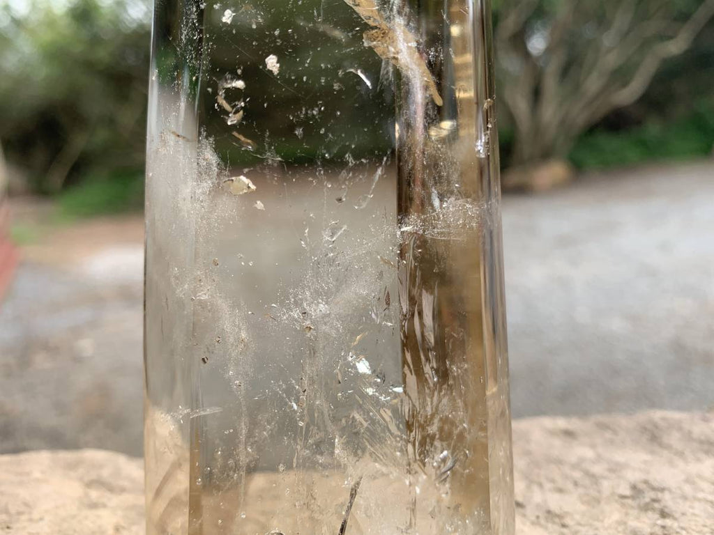 Polished Clear Citrine Crystal x 1 From Madagascar