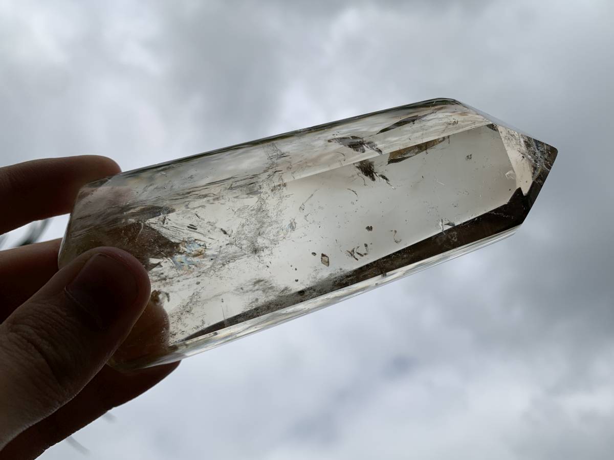 Polished Clear Citrine Crystal x 1 From Madagascar