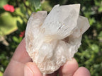 Natural Hollandite Star Cascading Quartz Cluster x 1 From Ambositra, Madagascar