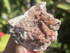 Natural Rare Orange Acicular Inesite Specimen x 1 From Wessels Mine, South Africa