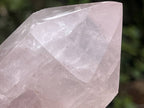 Polished Double Terminated Gemmy Rose Quartz Crystal x 1 From Ambatondrazaka, Madagascar