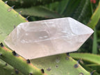 Polished Double Terminated Gemmy Rose Quartz Crystal x 1 From Ambatondrazaka, Madagascar