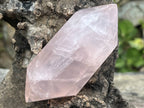 Polished Double Terminated Gemmy Rose Quartz Crystal x 1 From Ambatondrazaka, Madagascar