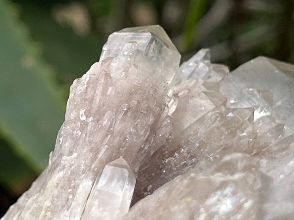 Natural Cascading White Phantom  Clear Quartz Cluster x 1 From Luena, Congo