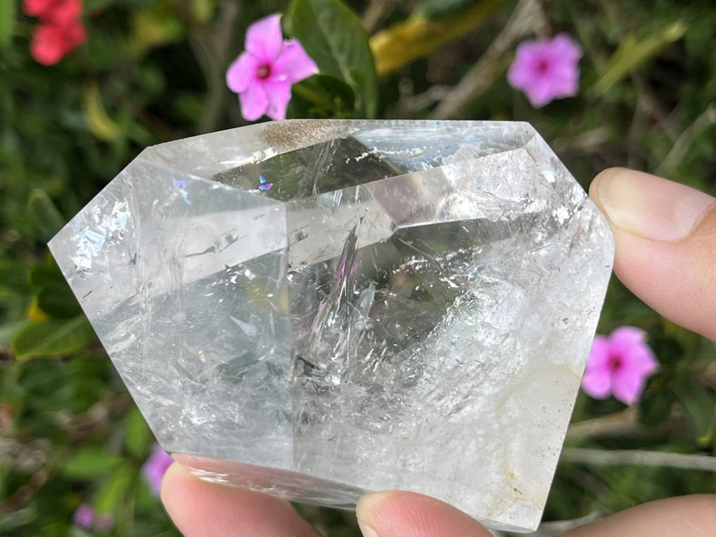 Polished Clear Quartz Crystal x 1 From Madagascar