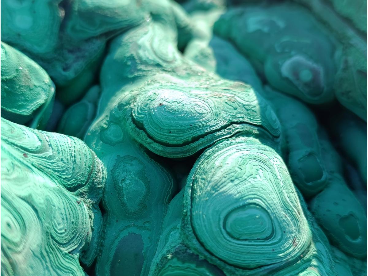 Natural XXXL Museum Malachite Stalactite Formation x 1 From Kolwezi, Congo