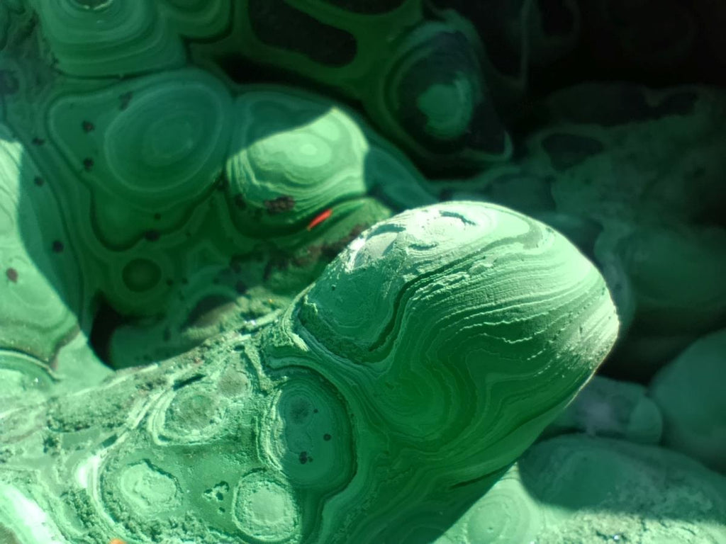 Natural XXXL Museum Malachite Stalactite Formation x 1 From Kolwezi, Congo