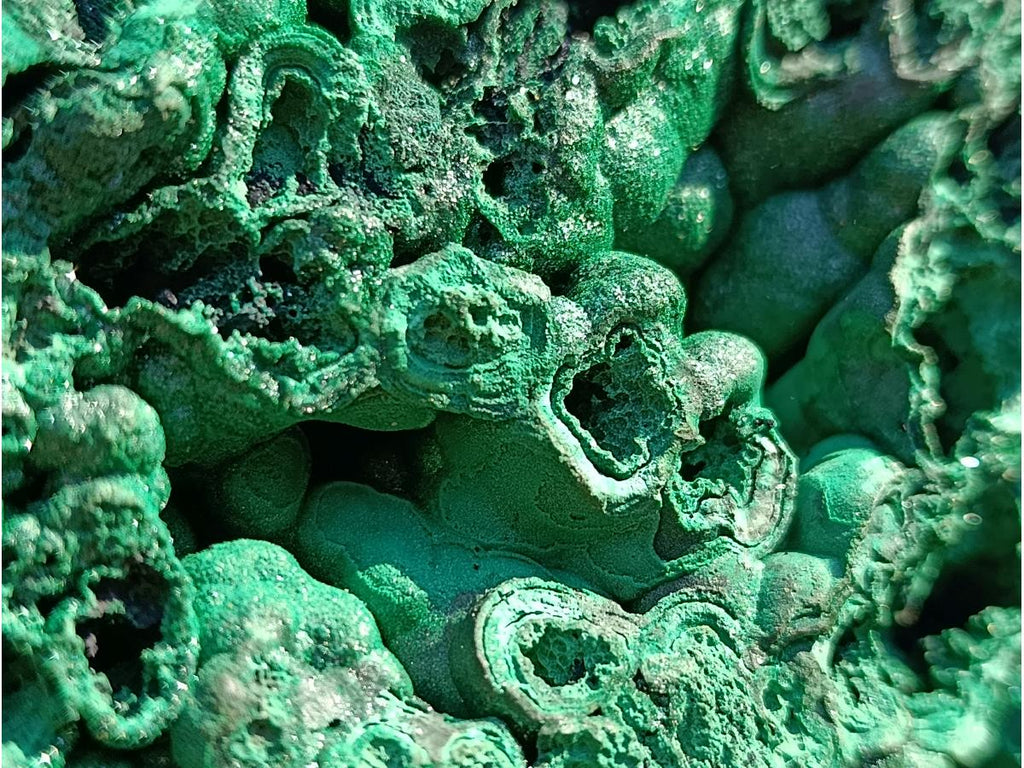 Natural XXXL Museum Malachite Stalactite Formation x 1 From Kolwezi, Congo