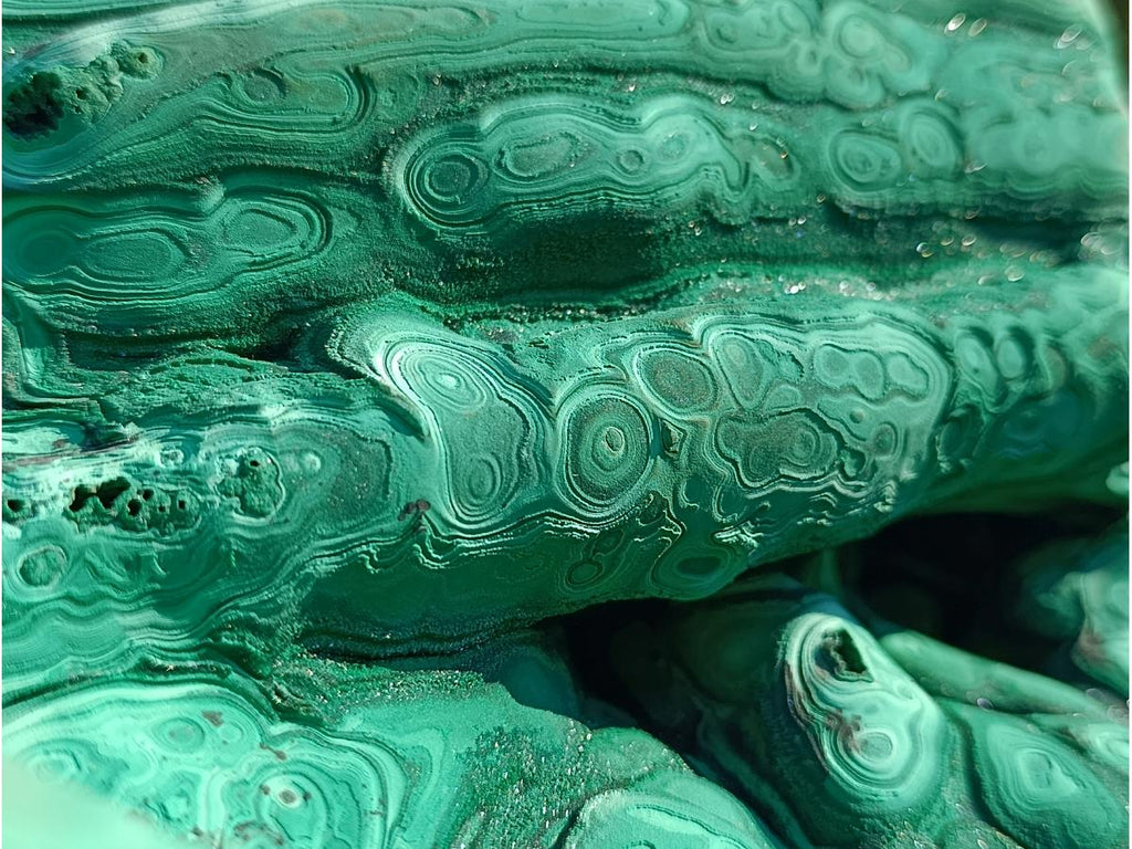 Natural XXXL Museum Malachite Stalactite Formation x 1 From Kolwezi, Congo