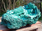 Natural XXXL Museum Malachite Stalactite Formation x 1 From Kolwezi, Congo