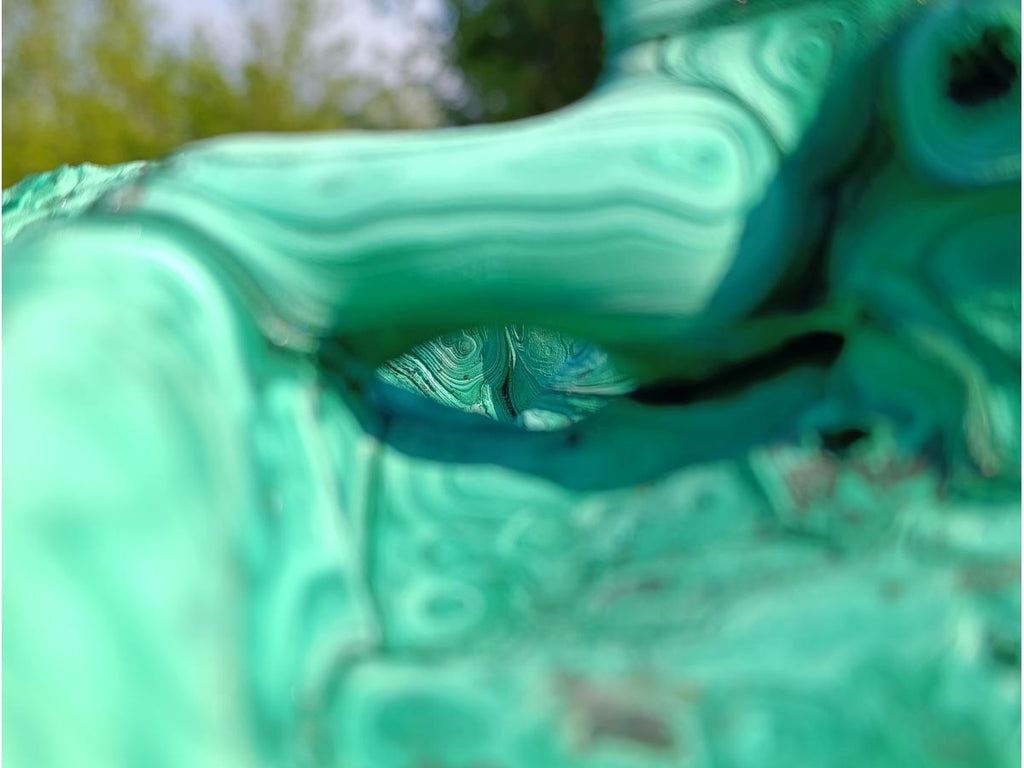 Natural XXXL Museum Malachite Stalactite Formation x 1 From Kolwezi, Congo