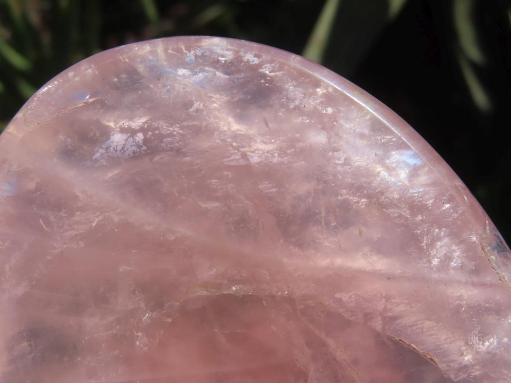 Polished Gemmy Rose Quartz Bowl x 1 From Ambatondrazaka, Madagascar