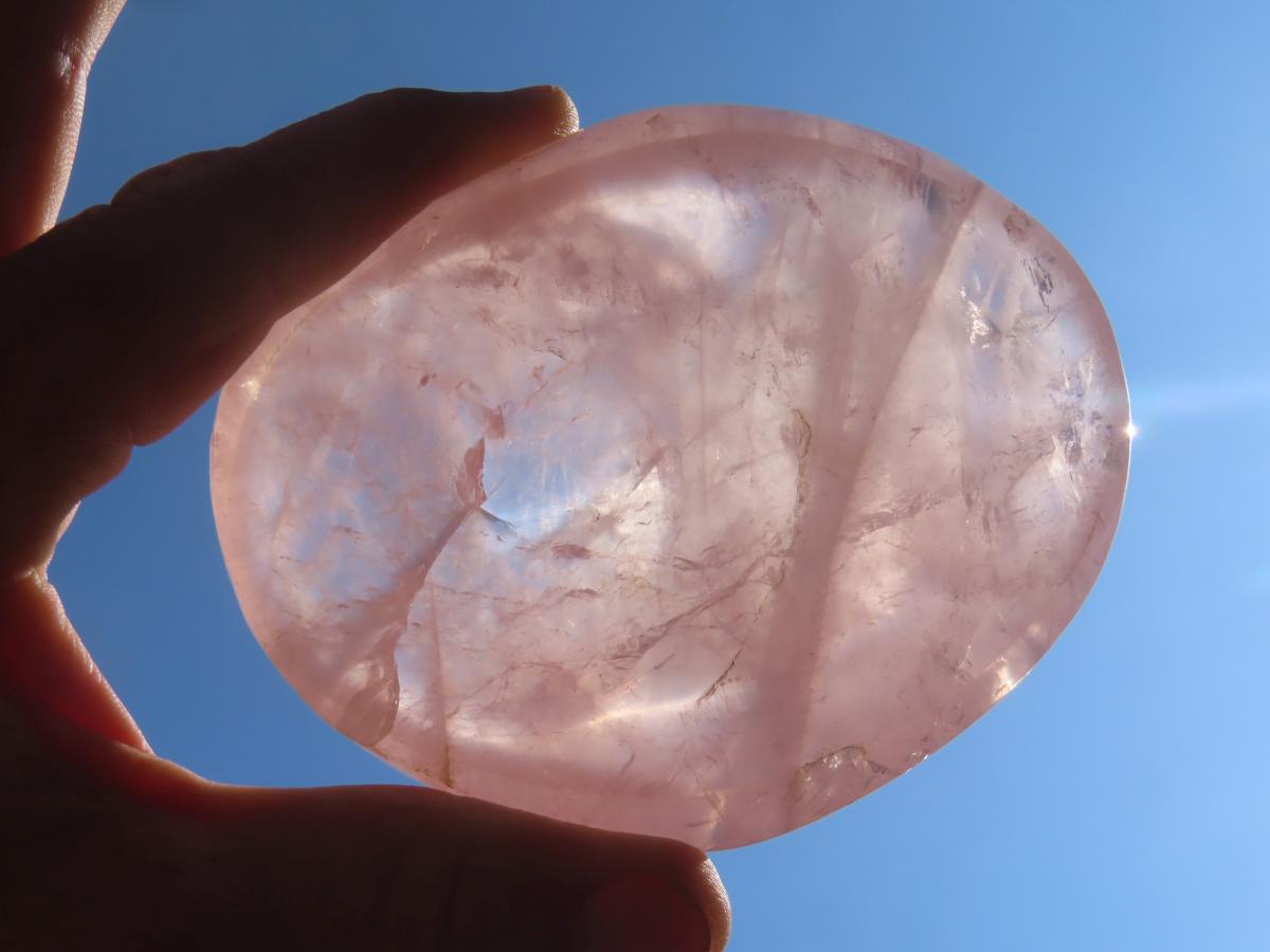Polished Gemmy Rose Quartz Bowl x 1 From Ambatondrazaka, Madagascar
