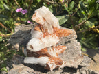 Natural Drusy Sceptre Spearhead Calcite Conglomerate x 1 From Albert's Mountain, Lesotho