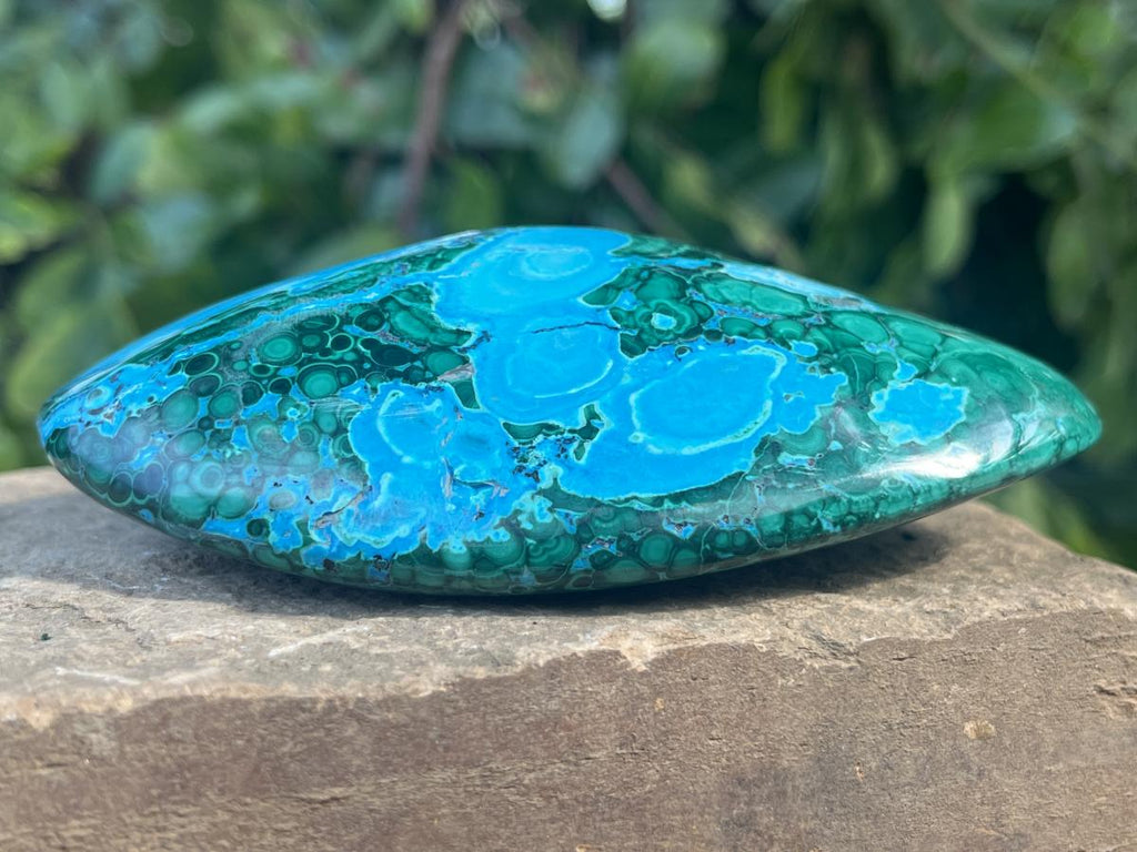 Polished Malacolla Free Form x 1 From Kulukuluku, Congo