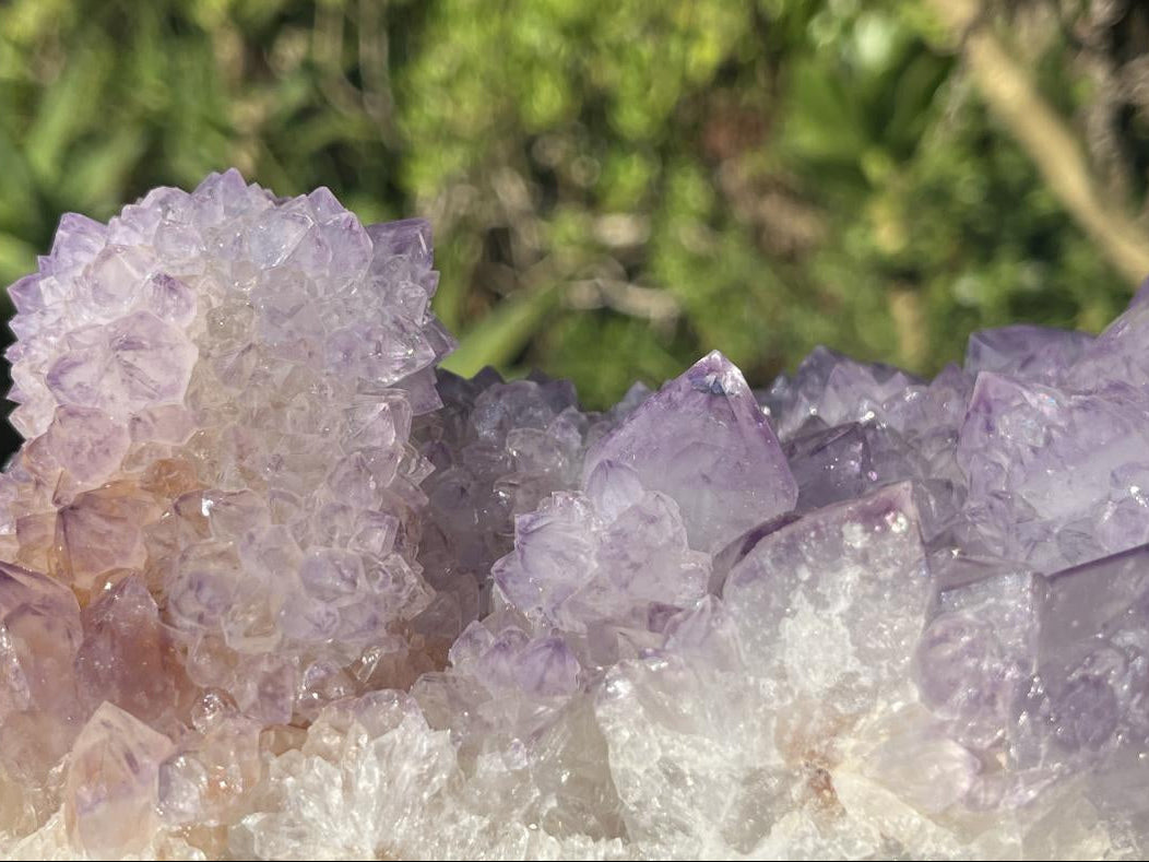 Natural Sunburst Amethyst Spirit Cluster Plate x 1 From Boekenhouthoek, South Africa