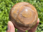 Polished Chatoyant Peach Moonstone Sphere x 1 From Madagascar