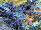 Natural Large Crystalline Azurite And Malachite Specimen x 1 From Tchudi Mine, Tsumeb, Namibia