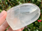 Polished Gemmy Girasol Standing Free Form x 1 From Ambatondrazaka, Madagascar