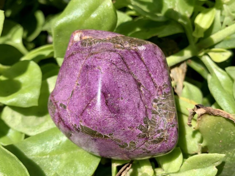 Polished Silky Purple Stichtite Free Form x 1 From Barberton, South Africa