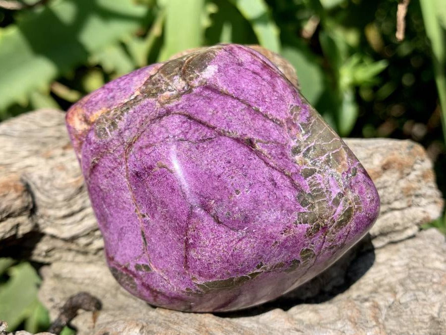 Polished Silky Purple Stichtite Free Form x 1 From Barberton, South Africa