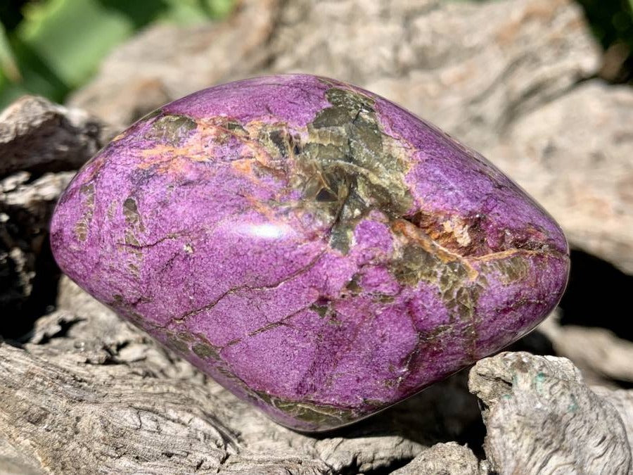 Polished Silky Purple Stichtite Free Form x 1 From Barberton, South Africa