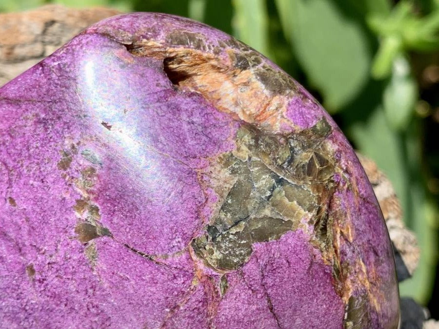 Polished Silky Purple Stichtite Free Form x 1 From Barberton, South Africa