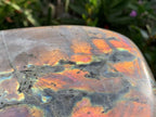 Polished Large Rare Purple Sunset Labradorite Standing Free Form x 1 From Tulear, Madagascar