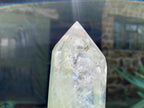 Polished Phantom Lined Chlorite Quartz Crystal x 1 From Ambatofinandrahana, Madagascar