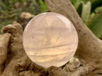 Polished Gemmy Star Rose Quartz Sphere x 1 From Ambatondrazaka, Madagascar