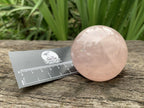 Polished Gemmy Star Rose Quartz Sphere x 1 From Ambatondrazaka, Madagascar