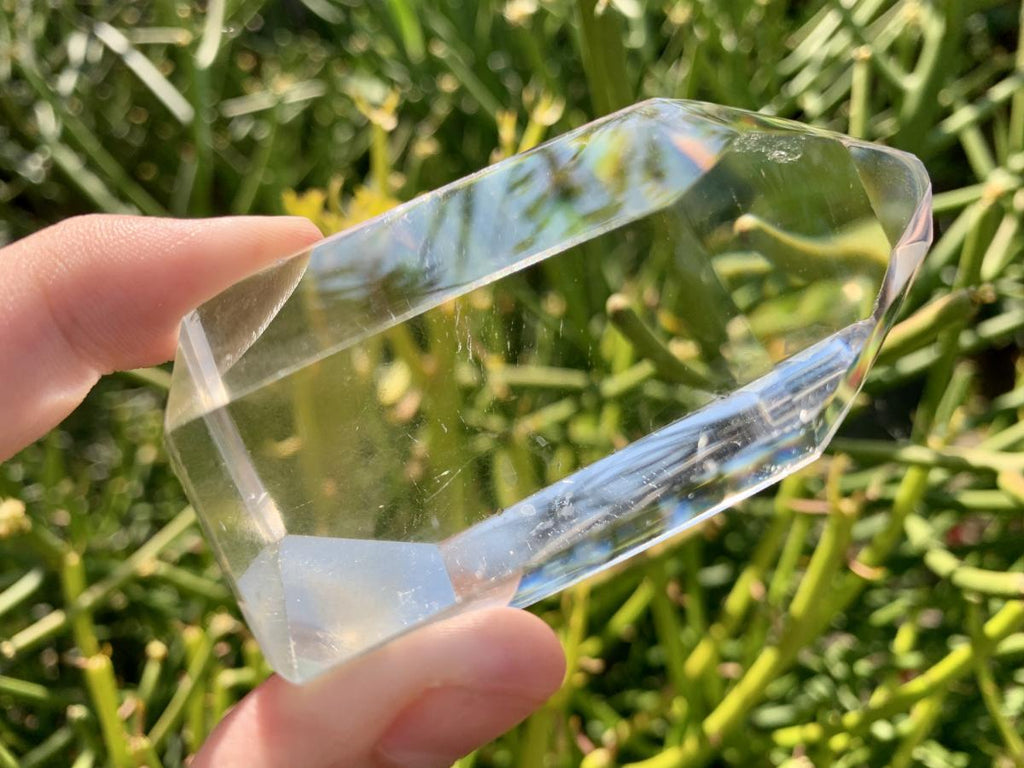 Polished Bright Optic Clear Quartz Crystal x 1 From Madagascar
