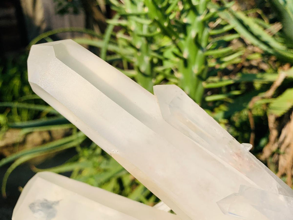 Natural Twin V Clear Quartz Crystal Cluster x 1 From Ambatofinandrahana, Madagascar