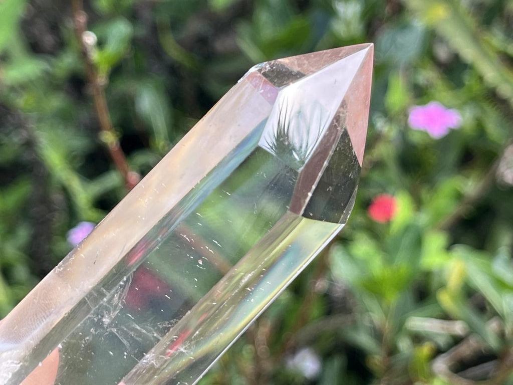 Polished Dazzling Bright Optic Quartz Crystal x 1 From Madagascar