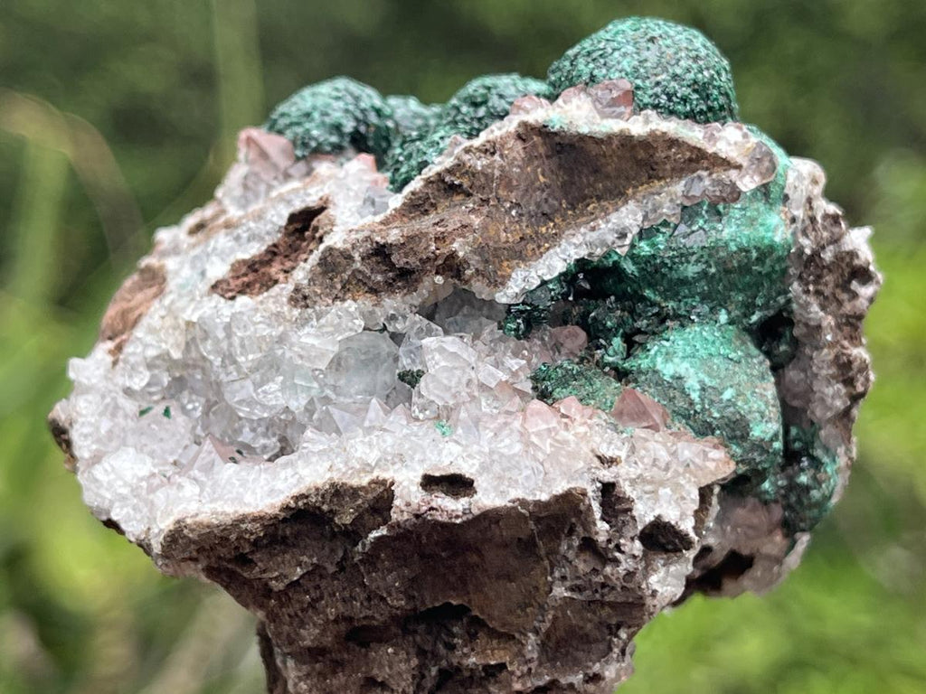 Natural Perfect Small Ball Malachite Specimen x 1 From Mindingi Mine, Congo