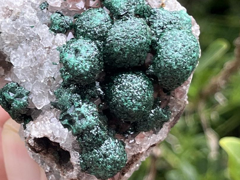Natural Perfect Small Ball Malachite Specimen x 1 From Mindingi Mine, Congo