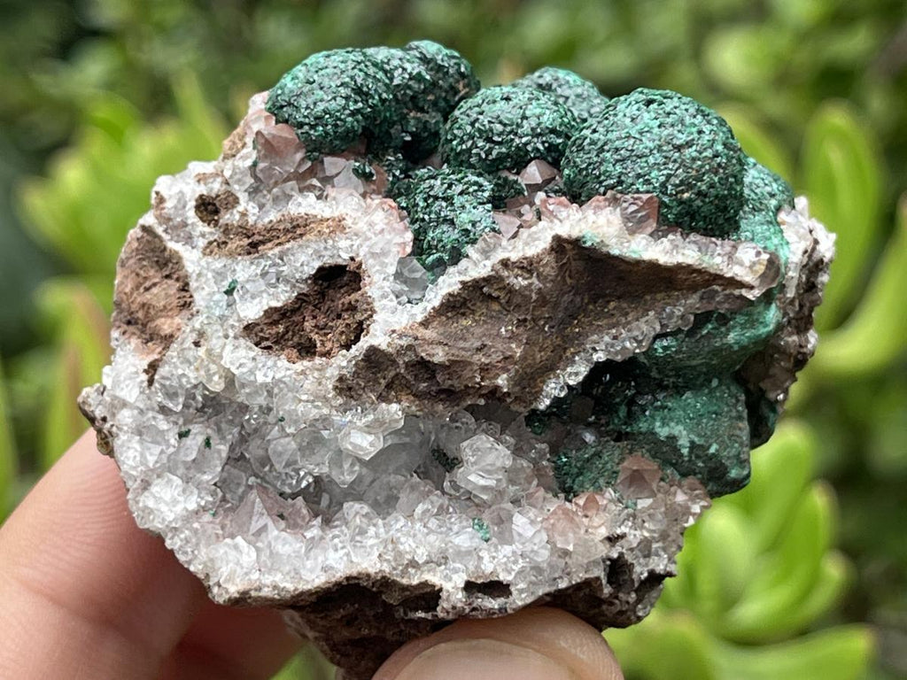 Natural Perfect Small Ball Malachite Specimen x 1 From Mindingi Mine, Congo