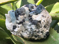 Natural Aquamarine, Fluorite And Black Tourmaline On Feldspar Specimen x 1 From Erongo, Namibia