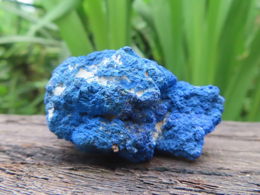 Natural Crystalline Azurite And Malachite Nodule x 1 From Jakka Mine, Congo