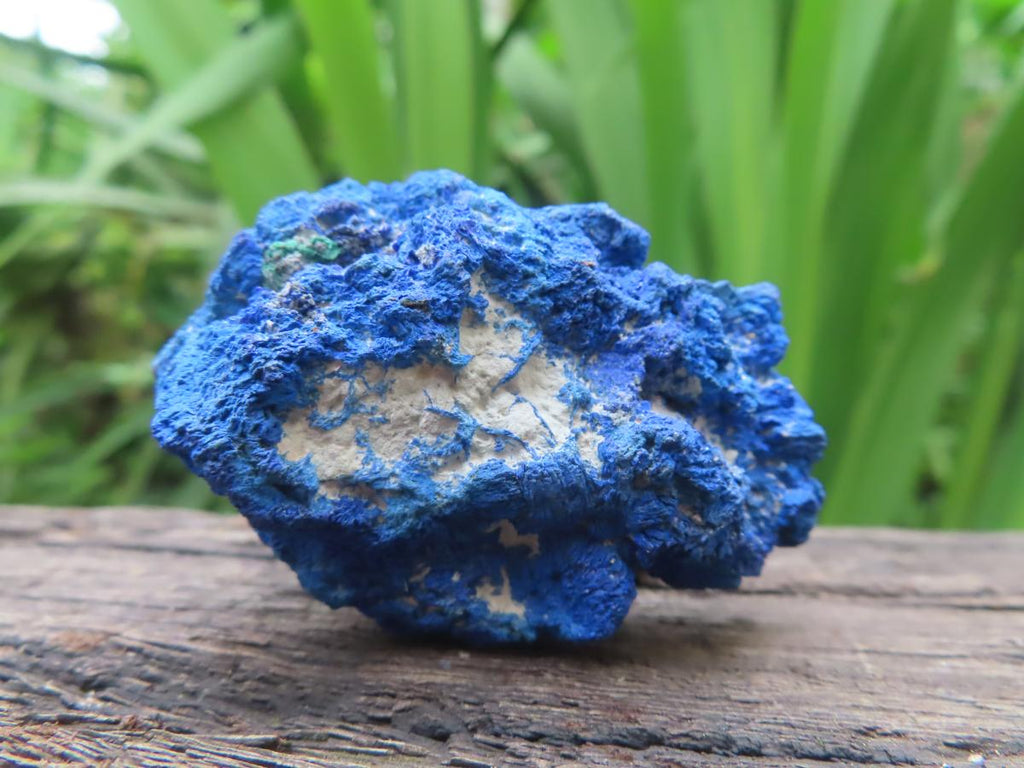 Natural Crystalline Azurite And Malachite Nodule x 1 From Jakka Mine, Congo