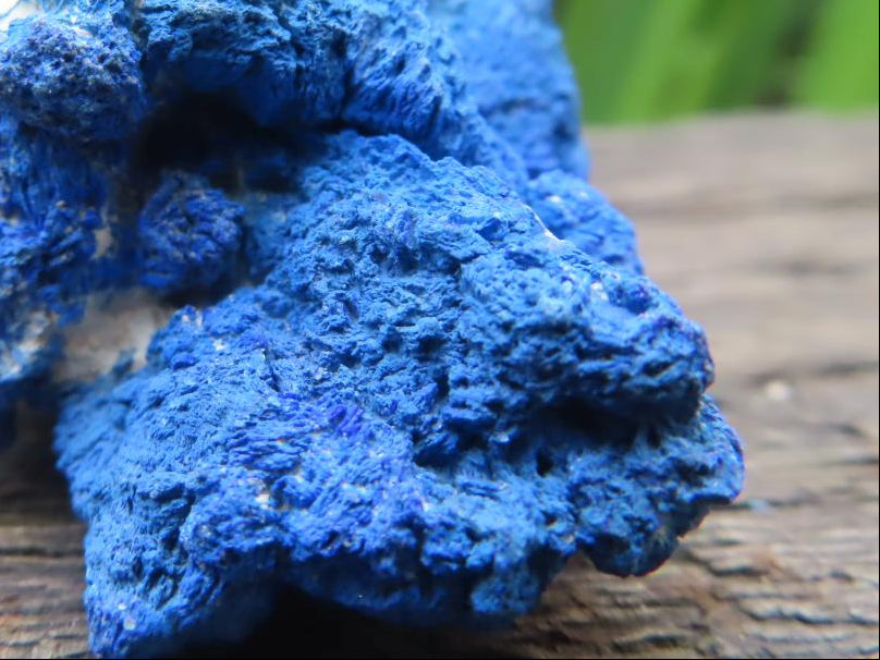 Natural Crystalline Azurite And Malachite Nodule x 1 From Jakka Mine, Congo