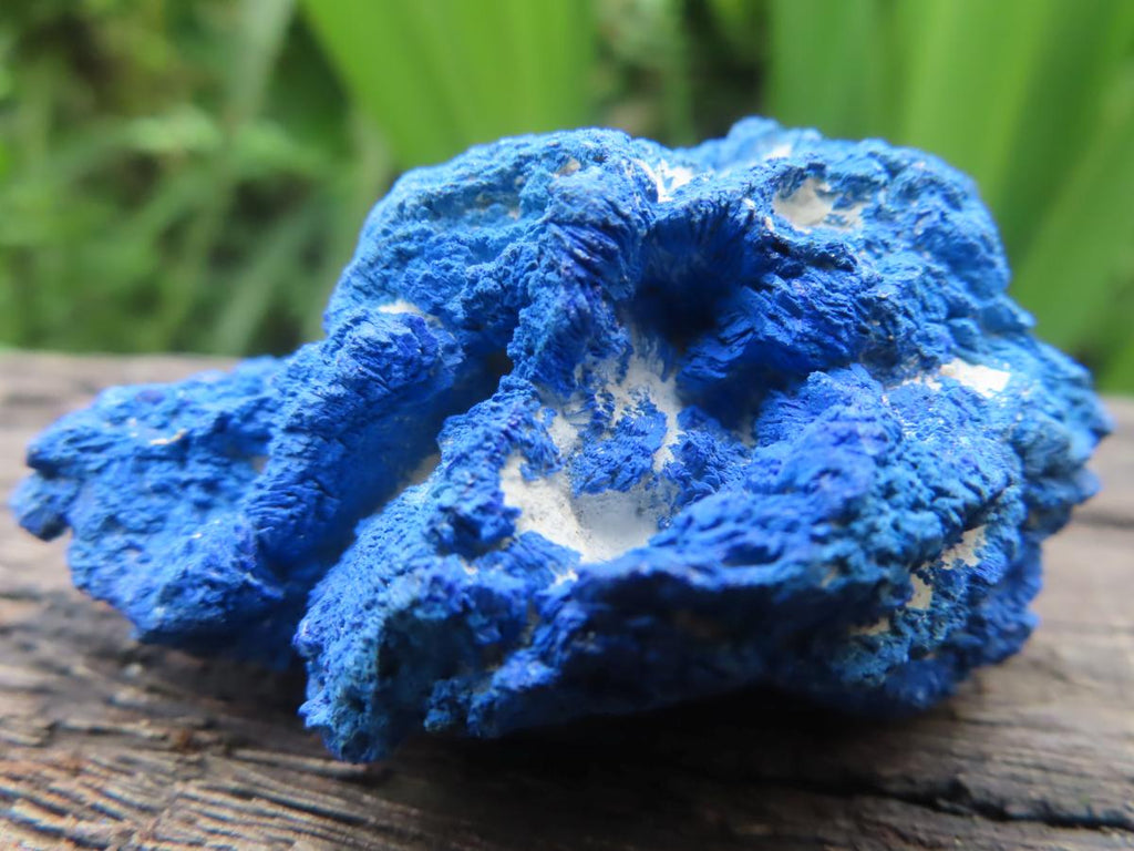 Natural Crystalline Azurite And Malachite Nodule x 1 From Jakka Mine, Congo