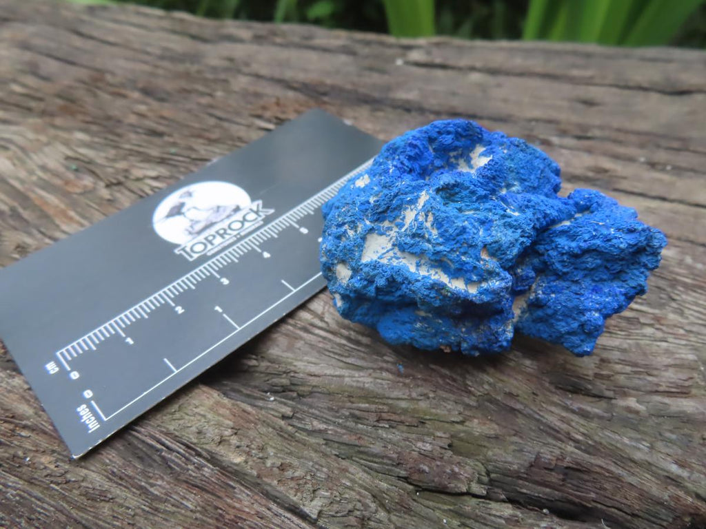 Natural Crystalline Azurite And Malachite Nodule x 1 From Jakka Mine, Congo