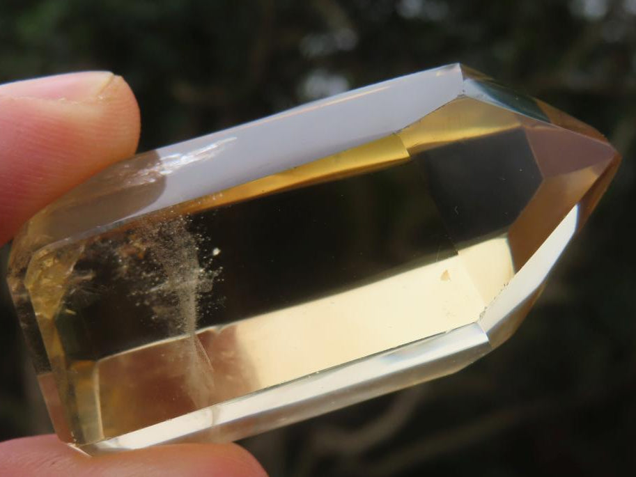 Polished Clear Citrine Quartz Crystal x 1 From Madagascar
